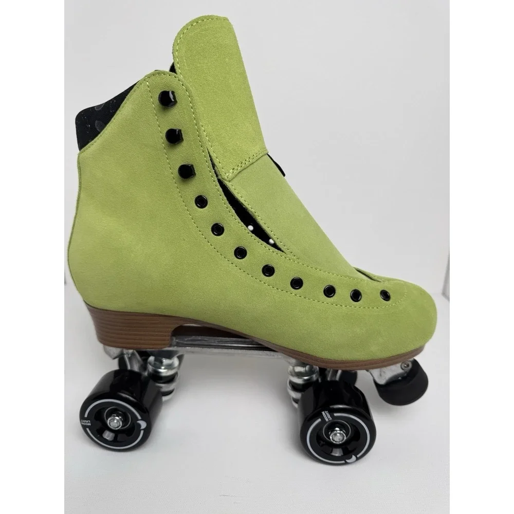 Moon Boot Moonlight Roller Skates Lime Green Peridot Men's 11 Women's‎ 13